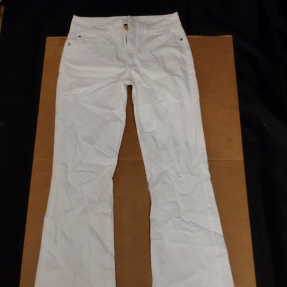 NENETTE white flare pants - size 26 - Picture 3 of 8